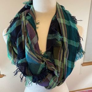 Maurices Teal/Purple Scarf